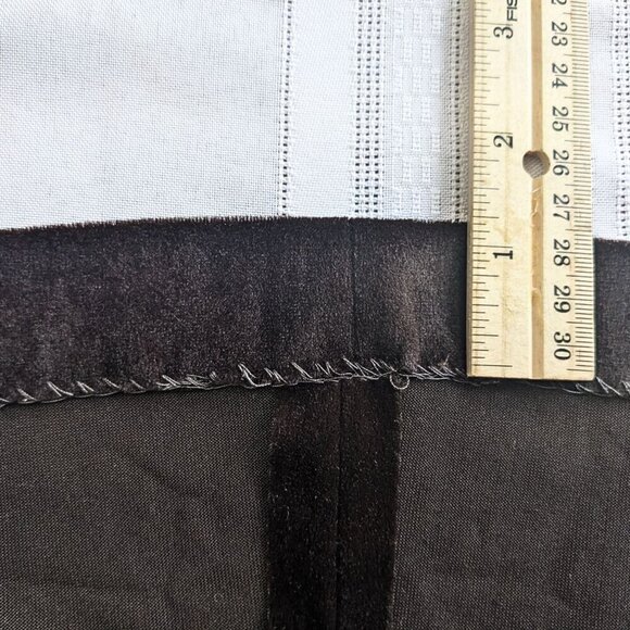 Vintage 70s JONATHAN LOGAN by Mel Ross Brown Stretch Velour Midi Dress Size S/M - Picture 6 of 9